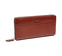 The Chesterfield Brand Livorno Porte-monnaie Protection RFID Cuir 19 cm brun