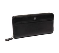 The Chesterfield Brand Livorno Porte-monnaie Protection RFID Cuir 19 cm noir