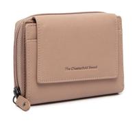 The Chesterfield Brand Orveta Porte-monnaie Protection RFID Cuir véritable 13 cm brun
