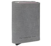The Chesterfield Brand Paris Étui pour cartes de crédit Protection RFID Cuir 7 cm gris