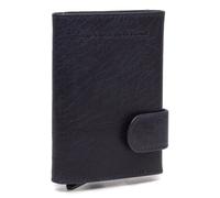 The Chesterfield Brand Portland Étui pour cartes de crédit Protection RFID Cuir 7 cm bleu