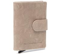The Chesterfield Brand Prague Étui pour cartes de crédit Protection RFID Cuir 7 cm beige
