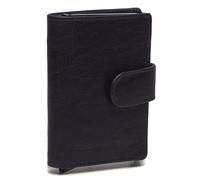 The Chesterfield Brand Prague Étui pour cartes de crédit Protection RFID Cuir 7 cm bleu