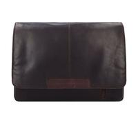 The Chesterfield Brand Richard Messenger Cuir 40 cm Compartiment pour ordinateur portable brun