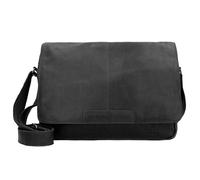 The Chesterfield Brand Richard Messenger Cuir 40 cm Compartiment pour ordinateur portable noir