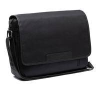 The Chesterfield Brand Sac à épaule bandoulière noir pour femme et homme Falun Flapoverbag 269403