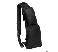 The Chesterfield Brand Sac à épaule bandoulière noir pour femme et homme - Logan Sling Bag 71729