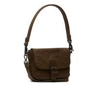 The Chesterfield Brand Sac à épaule bandoulière vert olive en cuir pour femme - Irma Shoulderbag Olive Green 222886