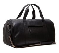 The Chesterfield Brand Sac de voyage noir en cuir pour femme et homme - Travelbag Hudson 193650