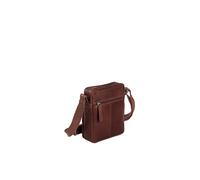 The Chesterfield Brand Sac bandoulière Birmingham cuir de vache pull-up 17 cm marron homme