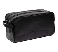 The Chesterfield Brand Trousse de toilette Stefan Wax Pull Up cuir 29 cm noir