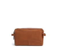 The Chesterfield Brand Stefan Trousse de toilette marron, cuir pull-up, unisexe