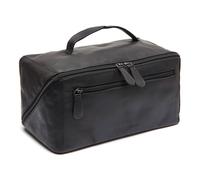 The Chesterfield Brand Trousse de toilette Trevia en cuir noir