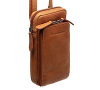 The Chesterfield Brand Valdes Pochette pour téléphone portable Cuir 10 cm brun