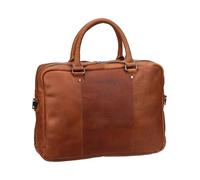 The Chesterfield Brand The Chesterfield Brand Sac ordinateur 15-15.6 pouces Boston Cuir véritable Cognac Marron