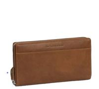 The Chesterfield Brand Wax Pull Up Halle Portefeuille en Cuir RFID 19 cm Cognac Taille Unique Moderne
