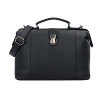 The Chesterfield Brand Wax Pull Up Mallette de médecin Cuir véritable 32 cm noir