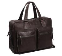 The Chesterfield Brand Wax Pull Up Porte-documents Cuir 43 cm Compartiment pour ordinateur portable brun
