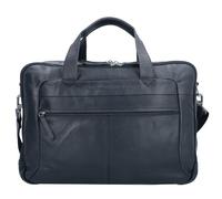 The Chesterfield Brand Wax Pull Up Porte-documents Cuir 44 cm Compartiment pour ordinateur portable noir