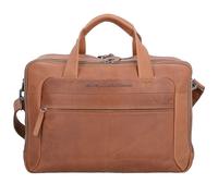 The Chesterfield Brand Wax Pull Up Porte-documents Cuir 44 cm Compartiment pour ordinateur portable brun