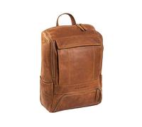 The Chesterfield Brand Sac à dos Rich – Cuir 45 cm avec compartiment pour ordinateur portable, brun