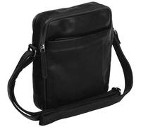 The Chesterfield Brand Wax Pull Up Sac à bandoulière Cuir 19.5 cm noir