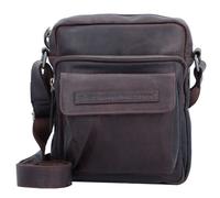 The Chesterfield Brand Wax Pull Up Sac à bandoulière Cuir 21 cm brun