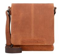 The Chesterfield Brand Wax Pull Up Sac à bandoulière Cuir 22 cm brun