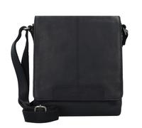 The Chesterfield Brand Wax Pull Up Sac à bandoulière Cuir 22 cm noir