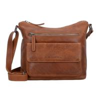 The Chesterfield Brand Wax Pull Up Sac à bandoulière Cuir 25 cm brun