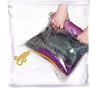 The Chestnut Lot de 12 sacs de rangement pour vêtements - Sacs de compression pour voyage - Pas de sacs sous vide - Économisez de l'espace dans vos accessoires de bagages