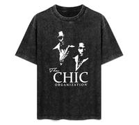 The Chic Nile Rodgers Bernard Edwards Mens T-Shirt Unisex Black Top Tee XXL