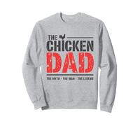 The Chicken Dad The Myth The Man The Legend Funny Voltry Sweatshirt