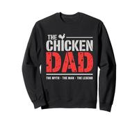 The Chicken Dad The Myth The Man The Legend Funny Voltry Sweatshirt