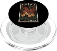The Chicks Carte de Tarot Motif Poule sorcière PopSockets PopGrip pour MagSafe