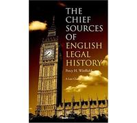 The Chief Sources Of English Legal History