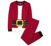 The Children's Place Baby Family Matching, Christmas and Holiday Pajama Sets, Cotton, Santa Suit, XLarge (Adult)