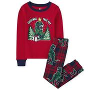 The Children's Place Baby Girls Family Matching Christmas Holiday Sets, Snug Fit 100% Cotton, Adult, Big Kid, Toddler, Pajama Set, Tree Rex, 4 US