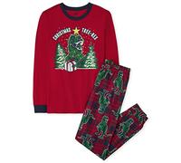 The Children's Place Baby Girls Family Matching Christmas Holiday Sets, Snug Fit 100% Cotton, Adult, Big Kid, Toddler, Pajama Set, Tree Rex, X-Large US