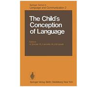 The Child's Conception Of Language