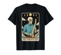 The Chiropractor Chiropractic Spine Skeleton Tarot Carte de Tarot T-Shirt