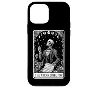 The Choir Director Carte de Tarot Squelette Chorister Lune sorcière Coque pour iPhone 12 Mini