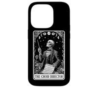 The Choir Director Carte de Tarot Squelette Chorister Lune sorcière Coque pour iPhone 14 Pro