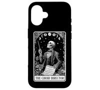 The Choir Director Carte de Tarot Squelette Chorister Lune sorcière Coque pour iPhone 16