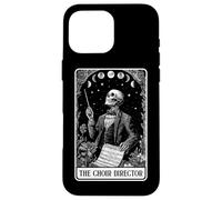 The Choir Director Carte de Tarot Squelette Chorister Lune sorcière Coque pour iPhone 16 Pro Max