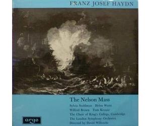 The Choir of King's College - Joseph Haydn - Sylvia Stahlman , Helen Watts , Wilfred Brown , Tom Krause , The King's College Choir Of Cambridge , The London Symphony Orchestra , David Willcocks - The Nelson Mass - Argo - ZRG 5325