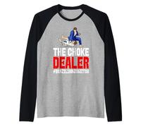 The Choke Dealer Arts Martiaux de jiu-Jitsu brésilien Manche Raglan