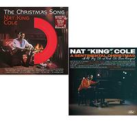 The Christmas Song - A Sentimental Christmas - Nat King Cole Greatest Christmas Hits 2 LP Vinyl Album Bundling