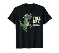 The Christmas Wonder Sapin de Noël Dinosaure Rex T-Shirt