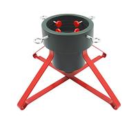 The Christmas Workshop Support pour Sapin de Noël Taille Moyenne, Vert/Rouge, Taille L